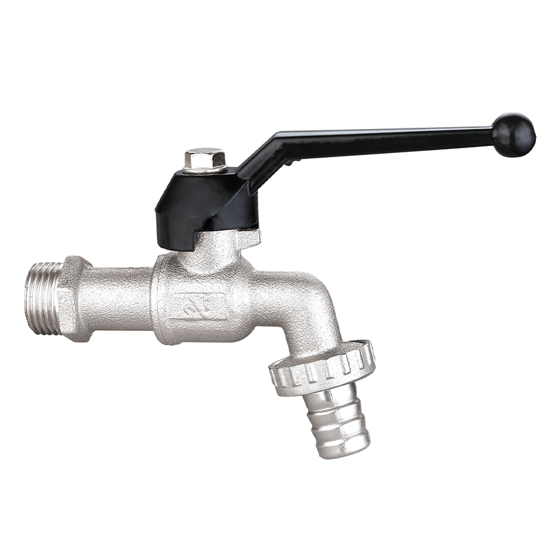 XFM-0208 Brass Bibcock Tap with Aluminum Handle